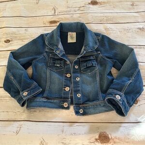 Wonderkids denim jacket stretchy vguc 3t